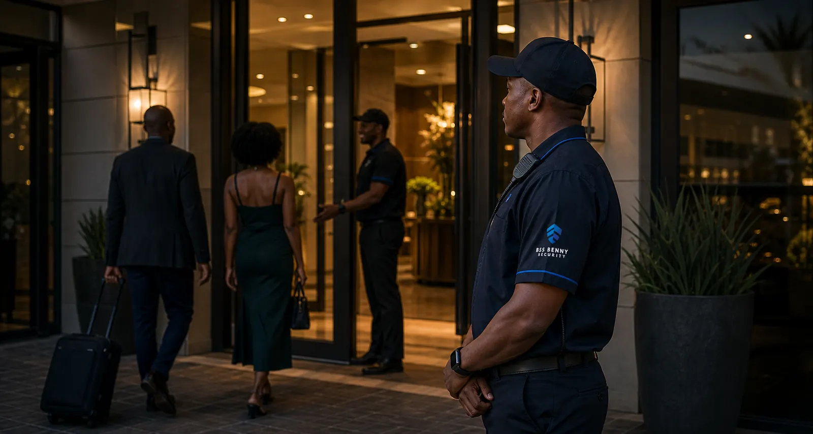 BSS security presence at a hospitality venue
